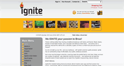 Desktop Screenshot of igniteonline.co.za