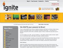Tablet Screenshot of igniteonline.co.za